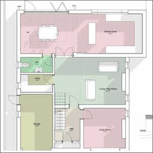 View Home extension - Plans option 02