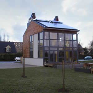 View Photo of the completed Eco House