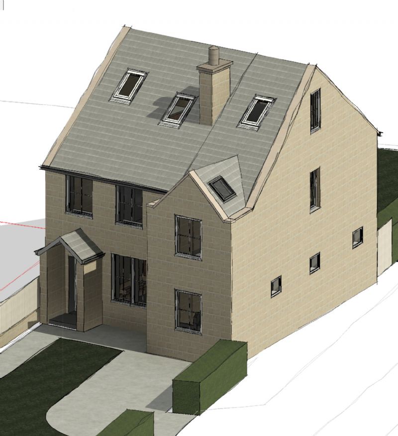 Planning granted for 2 storey stone extension to North East Derbyshire (Ashover) home