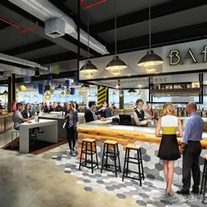 View Manchester Airport - Design for food court