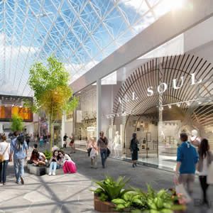 View Manchester Airport - Retail frontages design