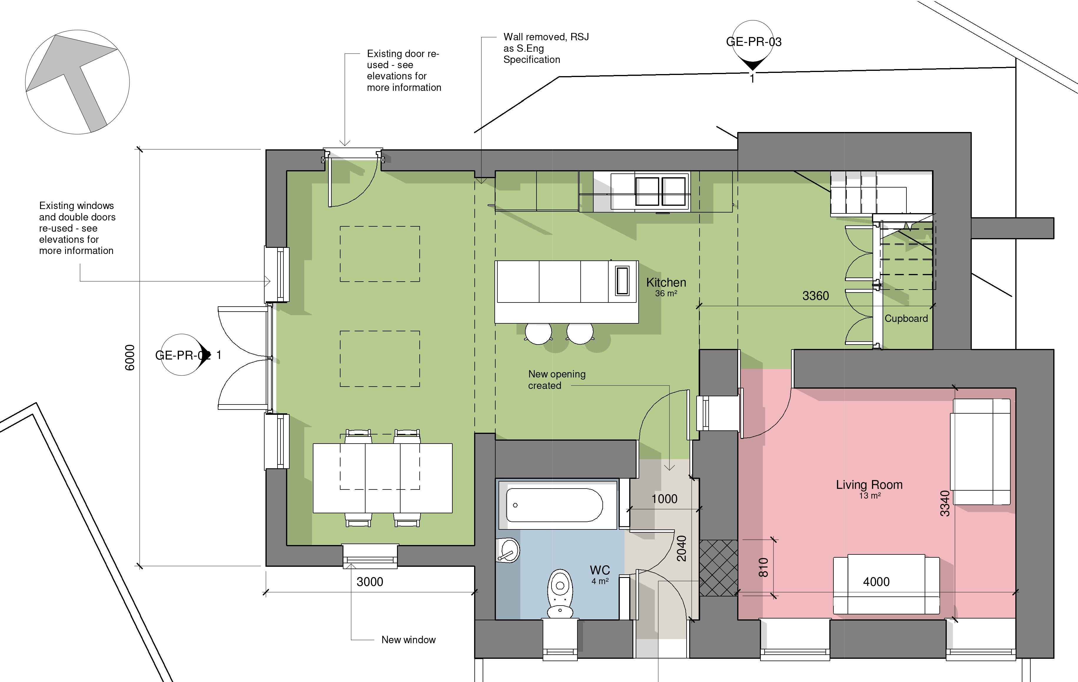 Granted! Planning permission for side extension in Matlock, Derbyshire