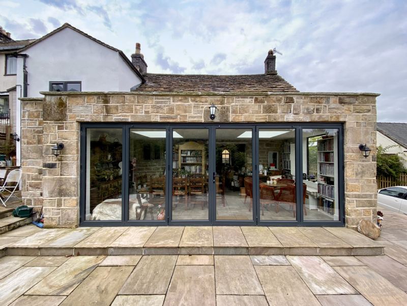 Darley Dale, completed cottage extension 